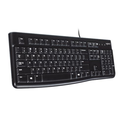 Проводная Клавиатура Logitech K120 Цвет:черный