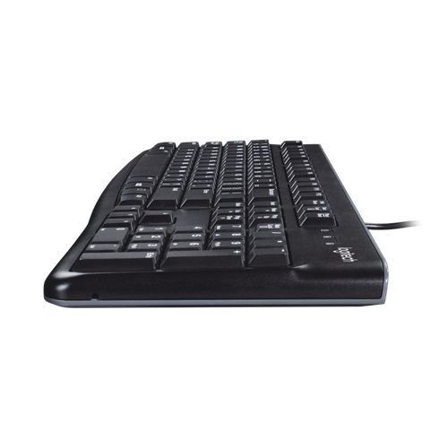 מקלדת חוטית Logitech K120 צבע שחור