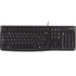 Wired Keyboard Logitech K120 Color:black