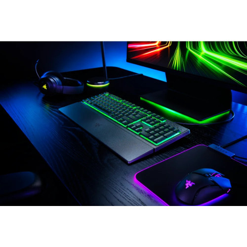 מקלדת חצי מכאנית RAZER RAZER ORNATA V3 X צבע שחור..