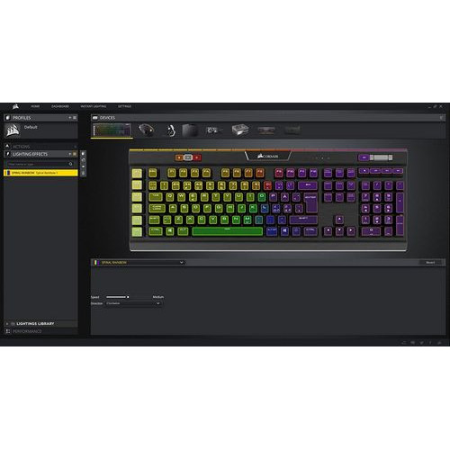 Gaming Keyboard Corsair K55 Color:black