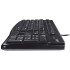 מקלדת חוטית Logitech K120 USB שחור