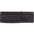 Wired Keyboard Logitech K120 USB black