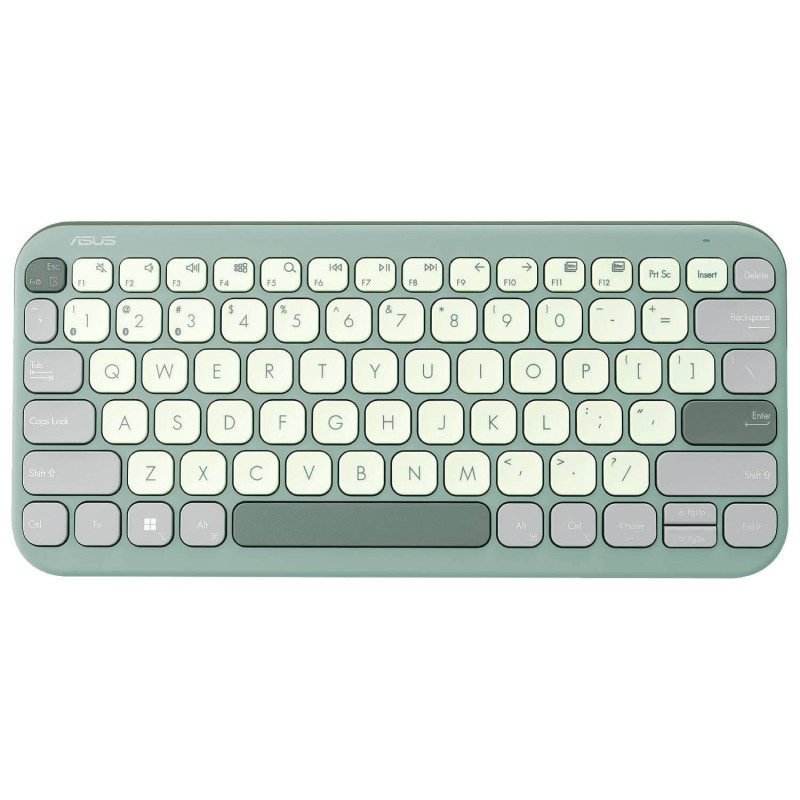 Wireless keyboard ASUS Marshmallow KW100 Green Tea Latte