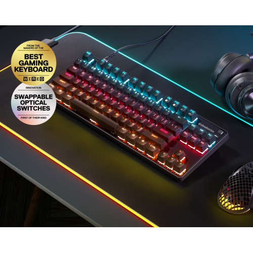 מקלדת גיימרים SteelSeries Apex 9 TKL US Box