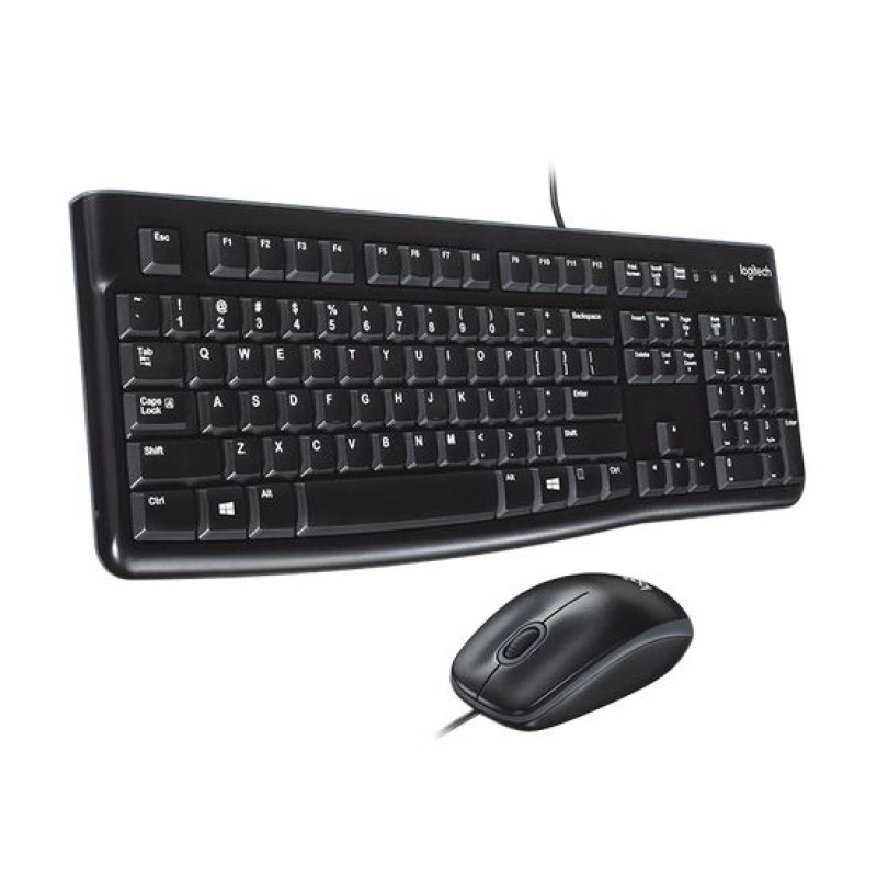 Wired Keyboard and Mouse Set Logitech MK120