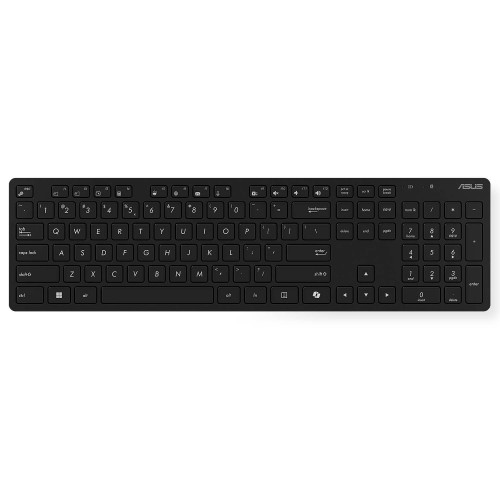 Wireless Keyboard and Mouse Set ASUS W5000 black 90XB0430-BKM460