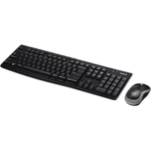 Комплект Беспроводной Клавиатуры и Мыши Logitech MK270 Цвет: черный..
