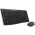 Комплект Беспроводной Клавиатуры и Мыши Logitech MK270 арабский Цвет: черный