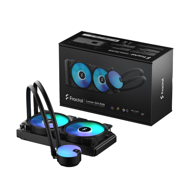 Liquid cooling Fractal Design Lumen S24 RGB CPU Water Cooling 360mm