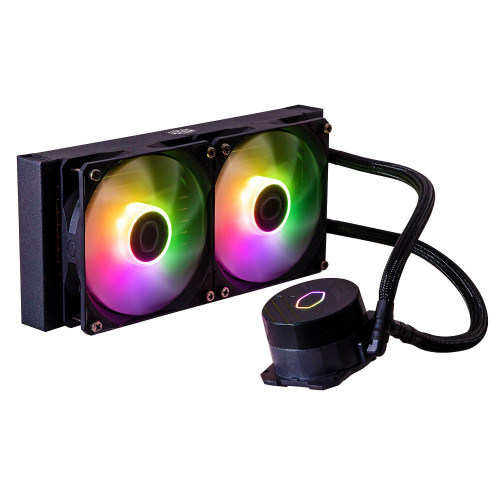 קירור נוזלי Cooler Master MasterLiquid 240L Core ARGB CPU Liquid Cooler 240mm