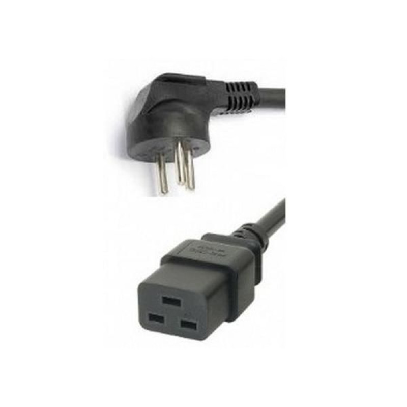 Power Cable Rectangle PSU Power Cable 16A 250V C20 rectangle psu cable 16A 250V