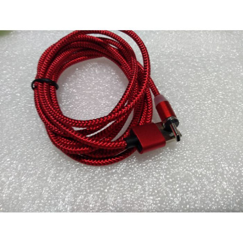 Charging Cable with magnet Magnetic Type-C Charging 2m red..