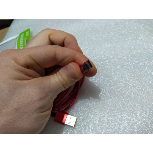 Charging Cable with magnet Magnetic Type-C Charging 2m red..