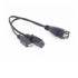 Cable Micro USB to OTG Cable w/Power CH-USB-OTG-P Color:black..