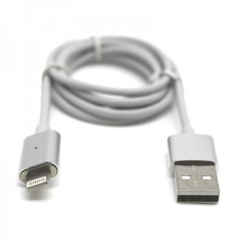 Кабель Magnetic USB To Lightning E-USB-I Цвет:серый..