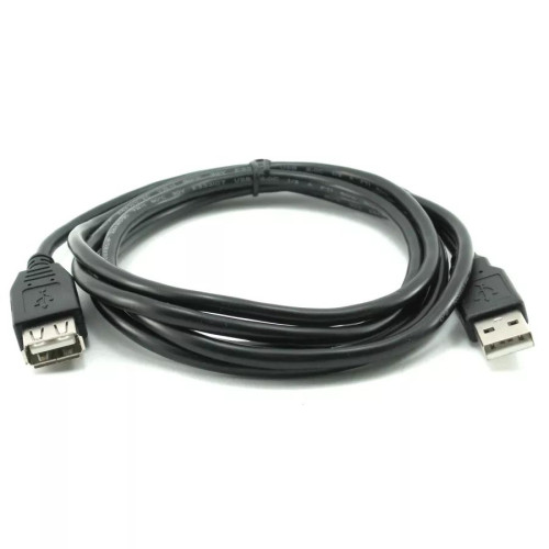 Extension Cable Gold Touch USB2.0 Type A 1.8m Color: black..