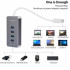 USB Splitter Avantree 4 Port USB Type C To USB3.0 Hub AV-FDKB-HUB001-GRY