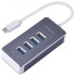 USB Splitter Avantree 4 Port USB Type C To USB3.0 Hub AV-FDKB-HUB001-GRY