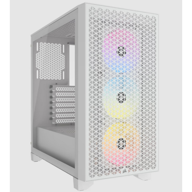 Case Corsair 3000D RGB AIRFLOW - white Mid-Tower