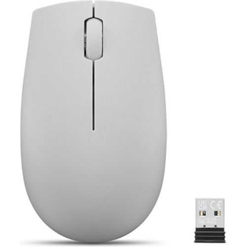 עכבר אלחוטי Lenovo 300 Wireless Compact Mouse אפור ארקטי..