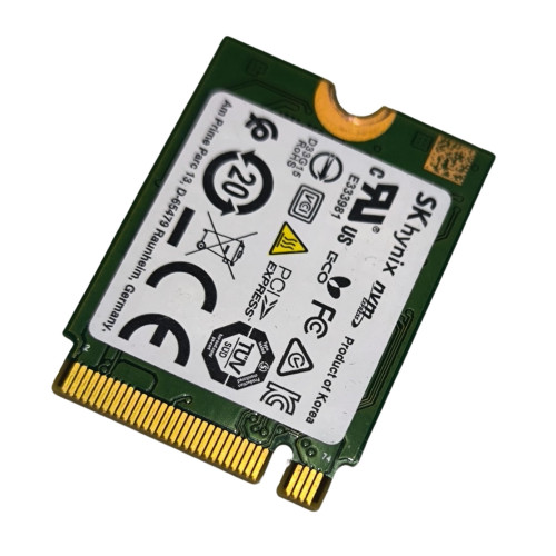 דיסק SSD Sk Hynix DC511 NVME 256GB 0496FF M.2 2230 מצב:משומש..