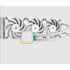 קירור נוזלי Corsair iCUE H150i RGB ELITE - לבן CW-9060079-WW 360mm