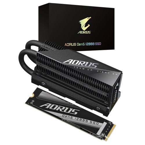 דיסק SSD Gigabyte AORUS Gen5 12000 2TB AG512K2TB M.2