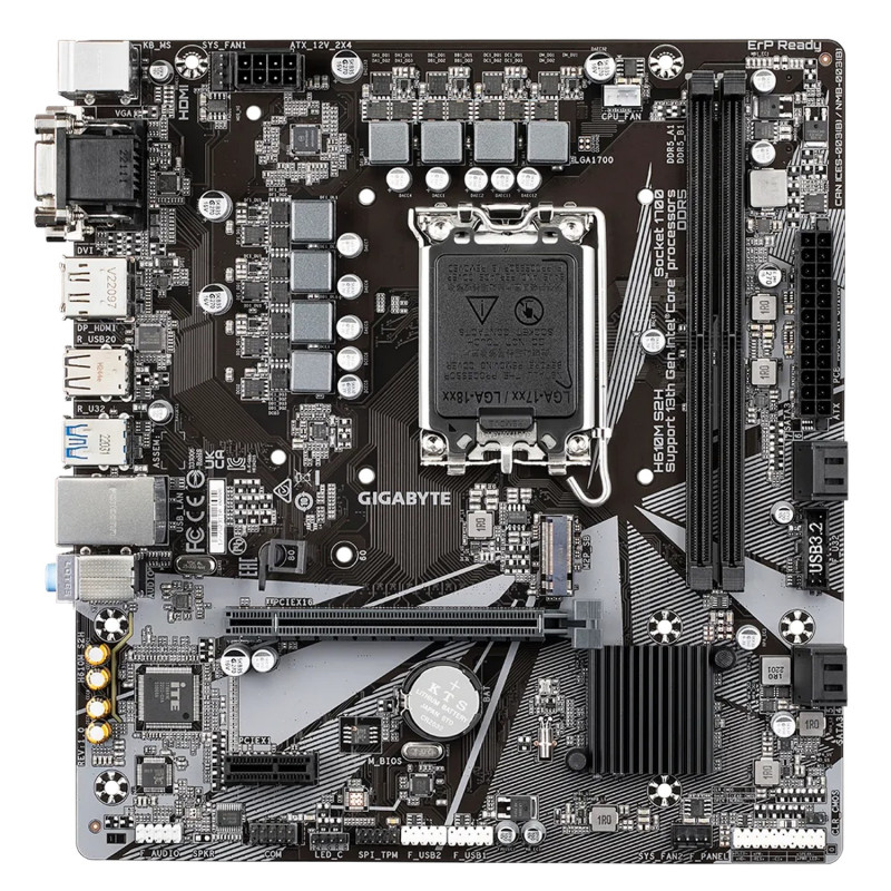 Motherboard Gigabyte H610M S2H DDR5 Micro ATX LGA1700