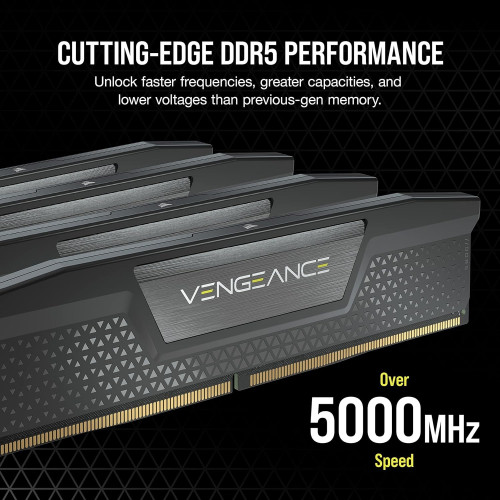 Desktop Memory DRAM Corsair VENGEANCE CMK64GX5M4B6200C32 KIT 64GB (4X16GB) DDR5