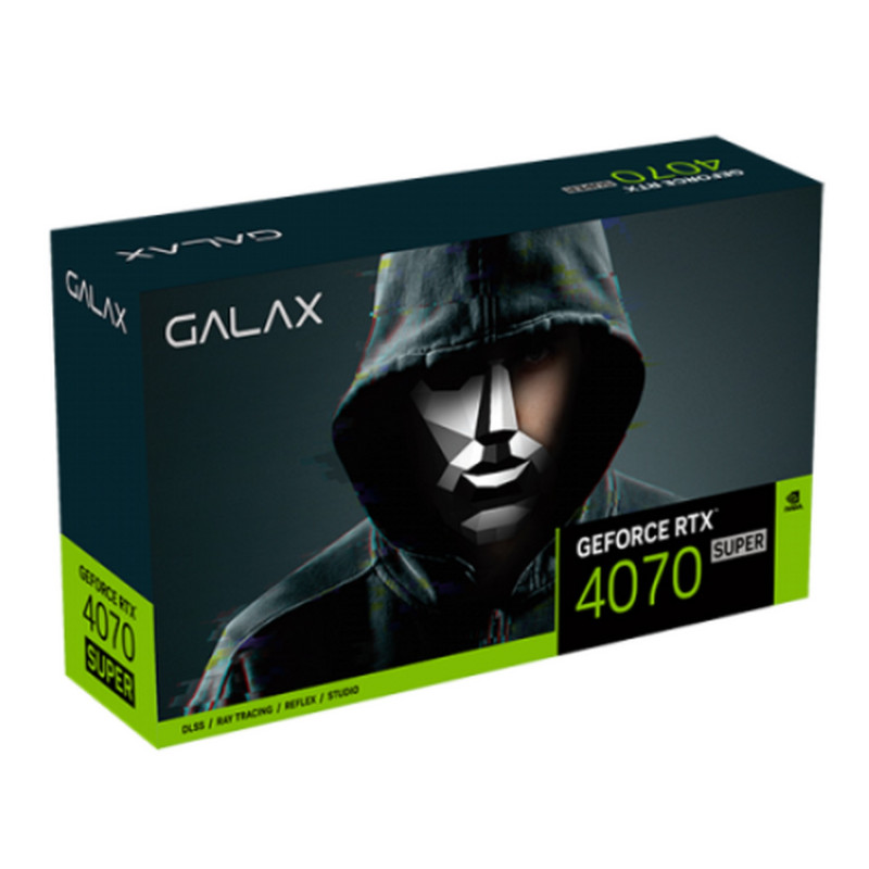 ВидеоКарта Galax GeForce RTX 4070 SUPER 1-Click OC 2X V2 47SOM7MDABCD..