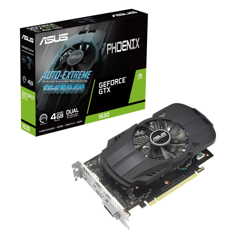 ВидеоКарта Asus Phoenix GeForce GTX 1630 4GB GDDR6 EVO 90YV0I53-M0NA00