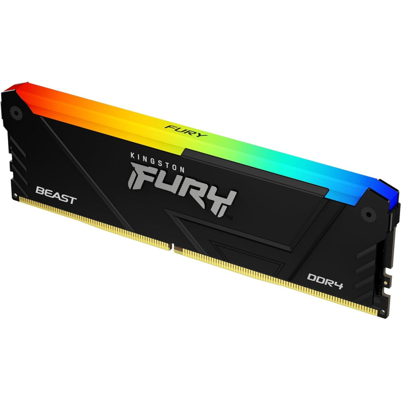 Предзаказ (~ 25 дней): Оперативная память DRAM Kingston Fury Beast 8GB DDR4 3200Mhz CL16 Цвет: черный