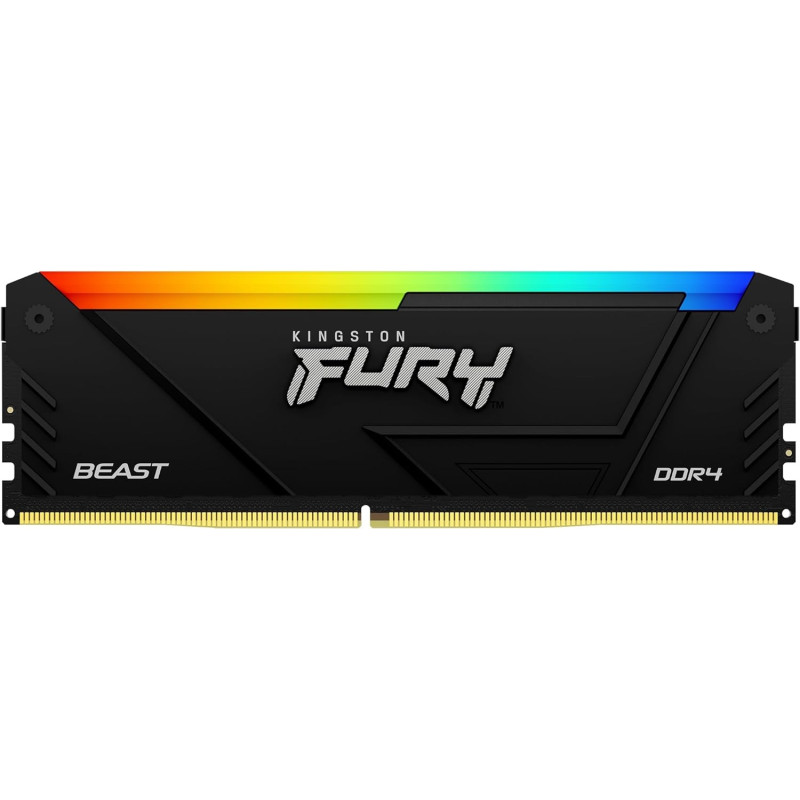 Предзаказ (~ 25 дней): Оперативная память DRAM Kingston Fury Beast 8GB DDR4 3200Mhz CL16 Цвет: черный