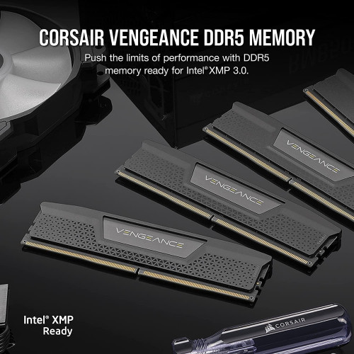 Оперативная память DRAM Corsair VENGEANCE RGB KIT 64GB (2X32GB) DDR5 6000Mhz