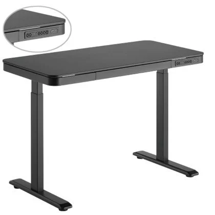 שולחן חשמלי מתכוונן Lumi Smart Adjustable Electric Desk 120x60 לבן S08-22D-SW