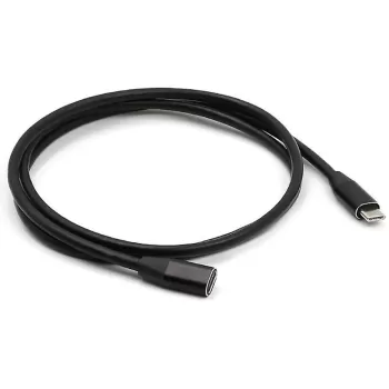 Extension cord USB-C USB 3.1 Male to Female 1m USB3.1 Color:black