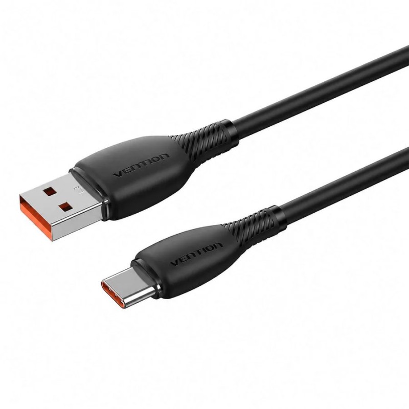 כבל Vention USB-A to USB-C 6A Charging Flexible 2m Cable CWBBH