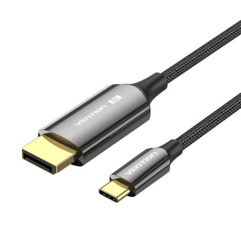 Cable Vention USB-C to DP 8K/60Hz 32Gbps Bi-Directional 2m Cable CRFBH Color:black
