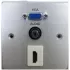Подключения INNOVA VGA + HDMI + Audio 3.5mm PANEL Цвет:серебряный