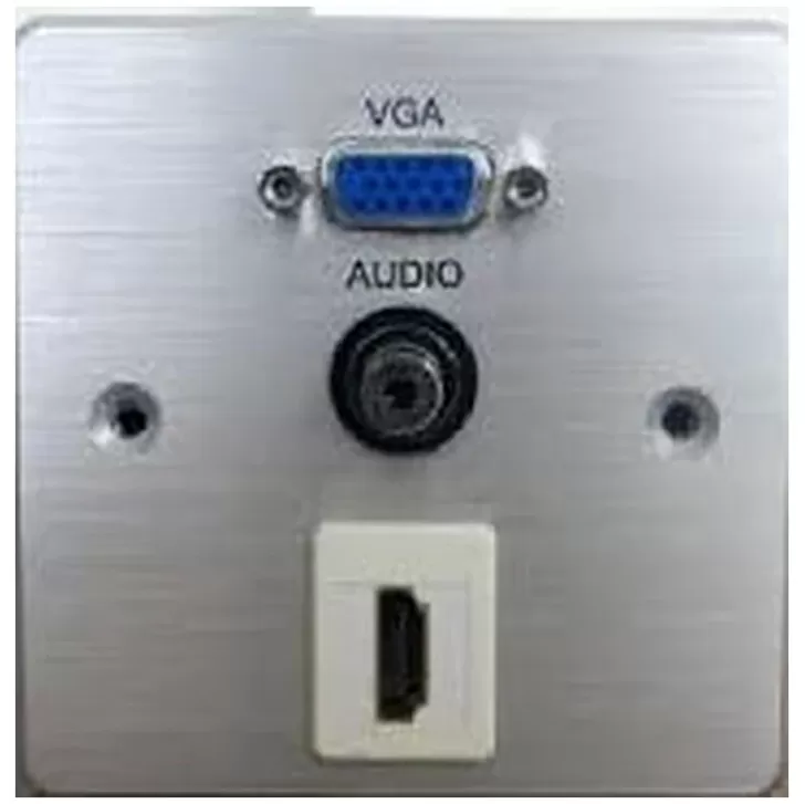 Подключения INNOVA VGA + HDMI + Audio 3.5mm PANEL Цвет:серебряный