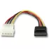 Cable Adapter Voltage Molex to SATA 15cm