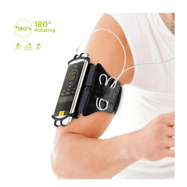 Универсальный спортивный бандаж Miracase EMP-8128 ARMBAND 4"-6" EMP-8128