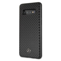 Жёсткий кожаный чехол CG Mobile Samsung Galaxy S10 MERCEDES Цвет:черный Жёсткий кожаный чехол CG Mobile Samsung Galaxy S10 MERCEDES Цвет:черный