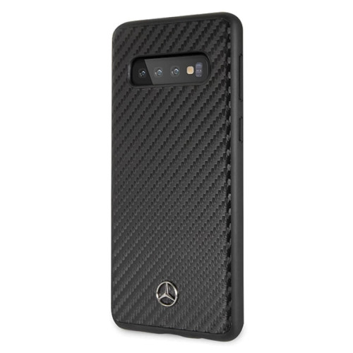 Hard leather case CG Mobile Samsung Galaxy S10 MERCEDES Color:black Hard leather case CG Mobile Samsung Galaxy S10 MERCEDES Color:black