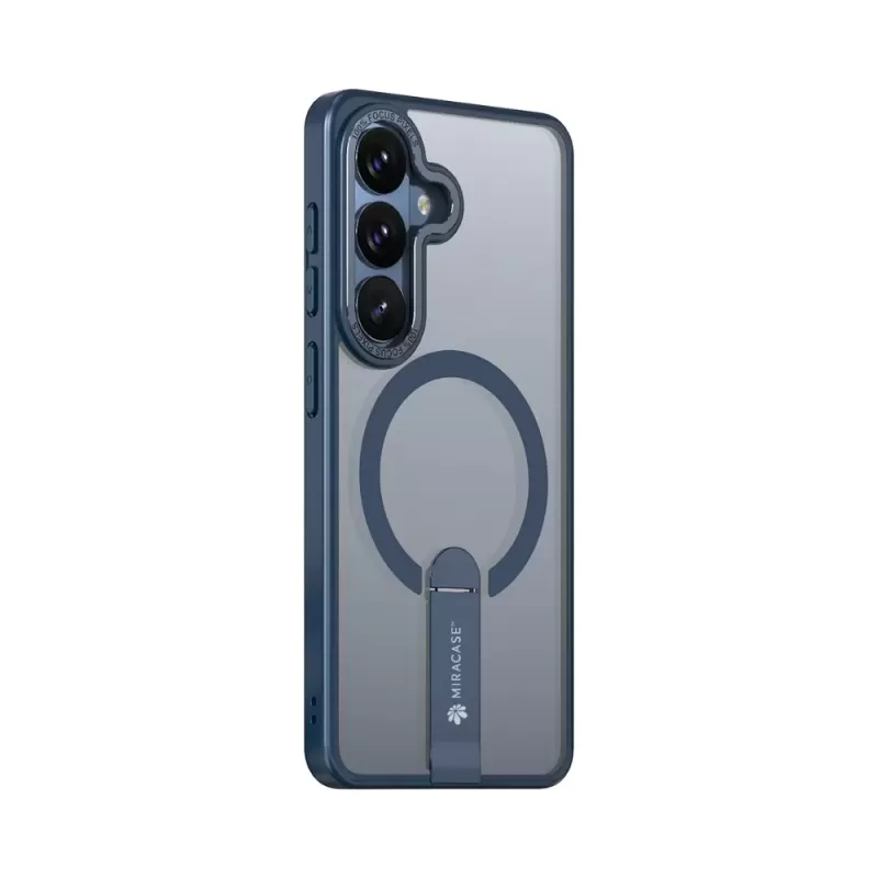 Smartphone cover Miracase MIRASTAND MAGSAFE Samsung S26 blue Smartphone cover Miracase MIRASTAND MAGSAFE Samsung S26 blue