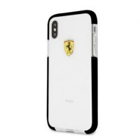 Чехол для iPhone X FERRARI ACRYLIC с логотипом ON TRACK, черный CG Mobile Чехол для iPhone X FERRARI ACRYLIC с логотипом ON TRACK, черный CG Mobile