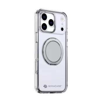 כיסוי לסמארטפון Miracase MIRARING iPhone 17 Pro Max שקוף