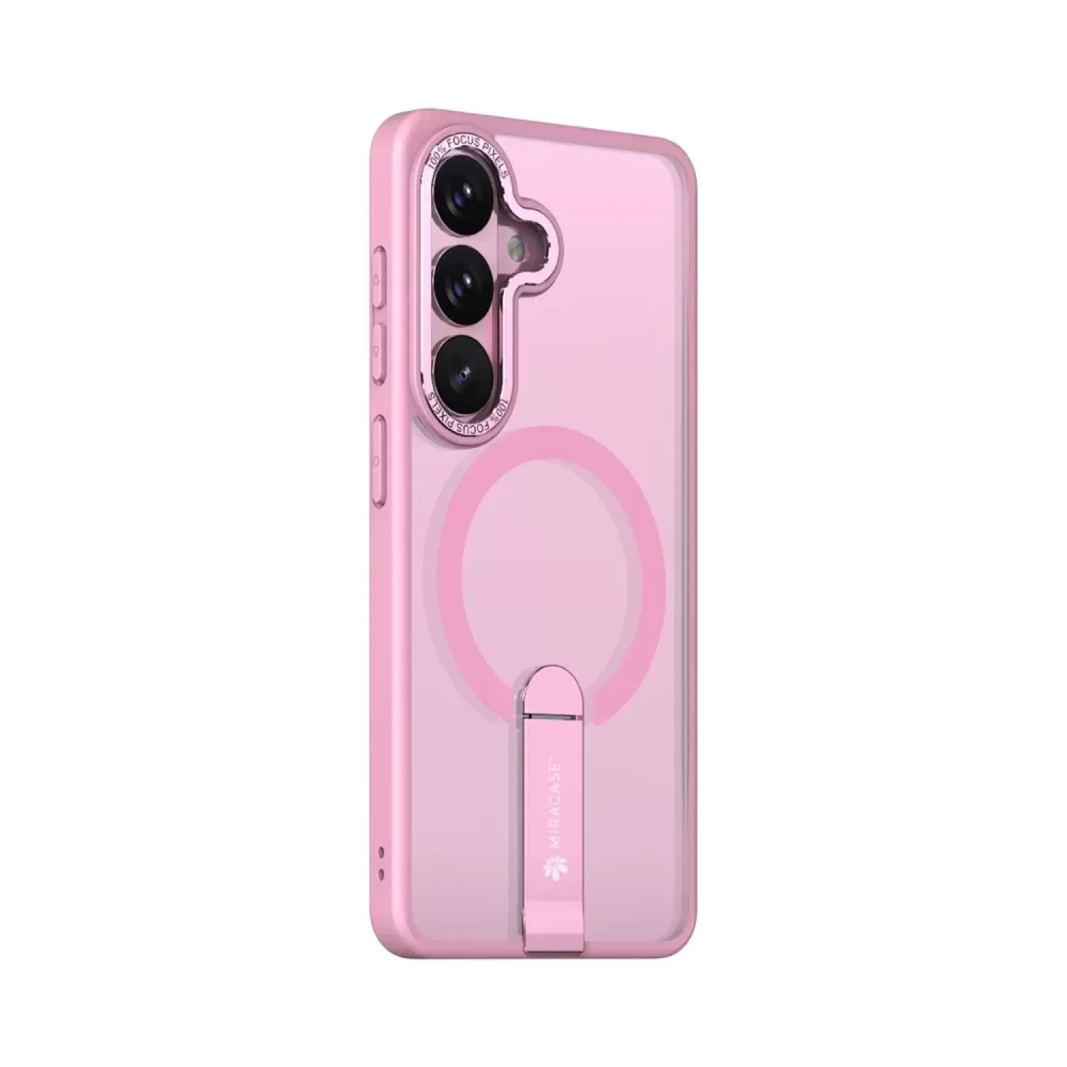 Smartphone cover Miracase MIRASTAND MAGSAFE Samsung S26 pink