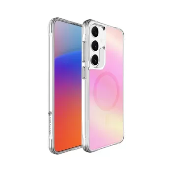 Smartphone cover Miracase MIRACHROME Samsung S25/S24 Plus pink